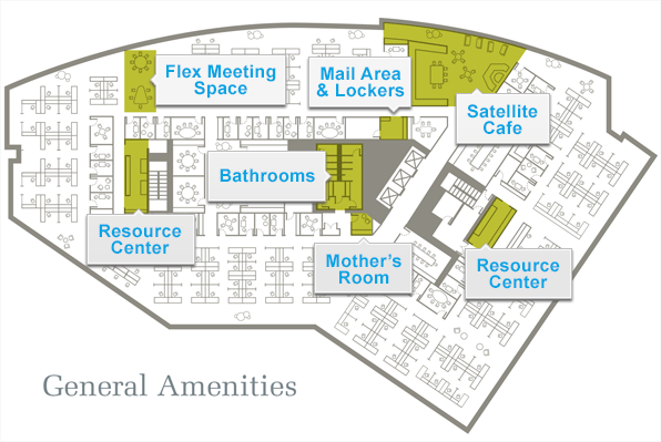Map of General Amenities
