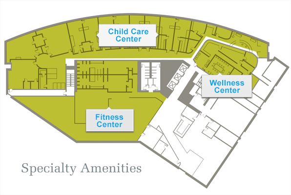 Map of Specialty Amenities