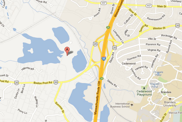 Map of Weston